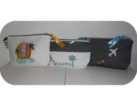 Motif de broderie machine surf