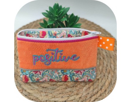 Motif de broderie machine  positive