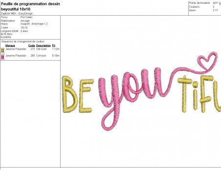 machine embroidery design beyoutiful