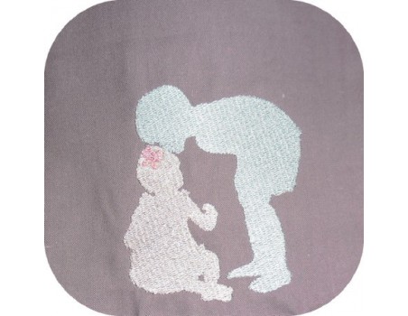 Motif de broderie machines enfants