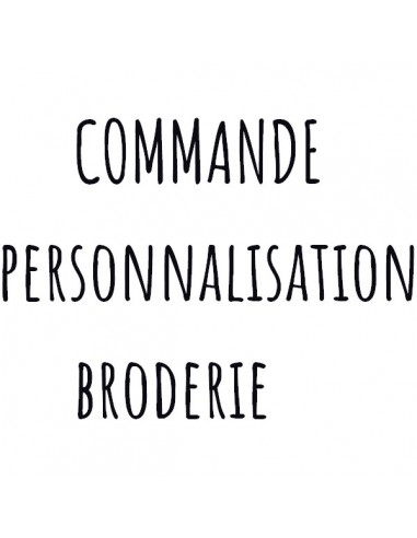 Motif de broderie  machine  personnalisation broderie