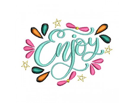 machine embroidery design Enjoy