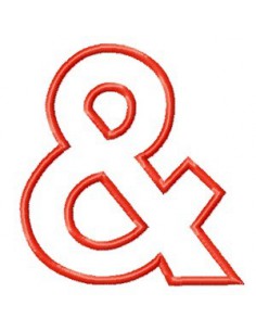 Esperluette appliquée