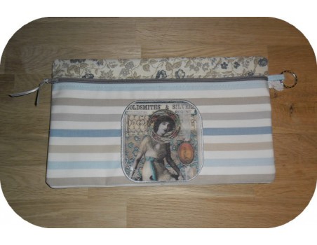 Motif de broderie machine ITH trousse