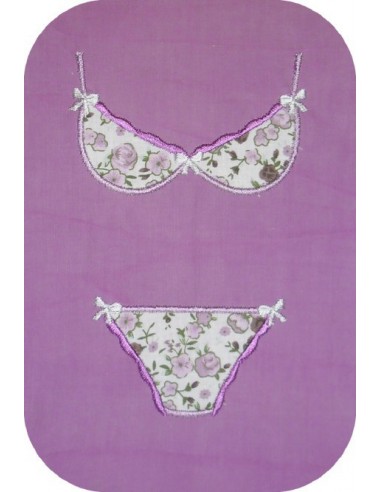 Instant download machine embroidery applique  underwear Instant download machine embroidery applique  underwear