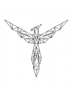machine embroidery design phoenix
