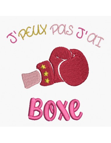 Débardeur De Boxe "J'Peux Pas J'ai Boxe" - T-shirt Homme, Cadeau Pour Boxeur, Motif Gants
