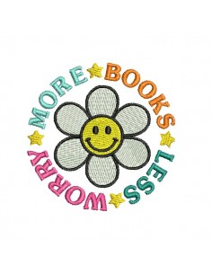 Motif de broderie machine more books