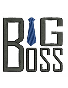 Motif de broderie machine Big boss