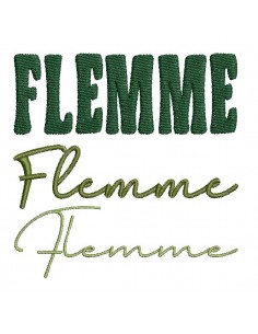 machine embroidery design  laziness