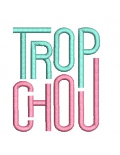 machine embroidery design too cute