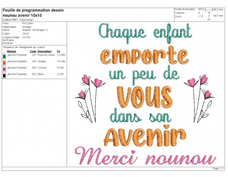 Instant download machine embroidery design thanks  nurse