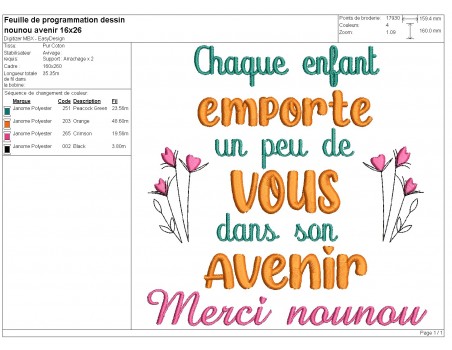 Instant download machine embroidery design thanks  nurse
