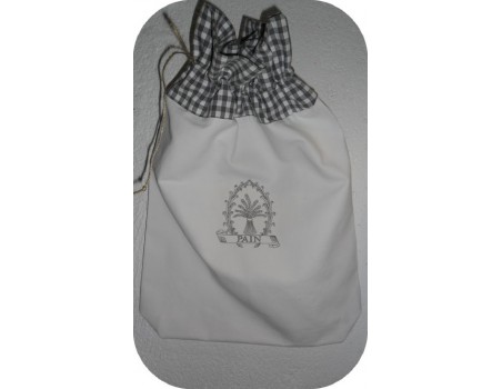 Motif de broderie machine Blé personnalisable