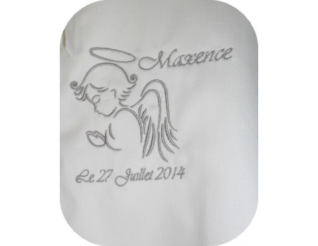 Instant download machine embroidery angel
