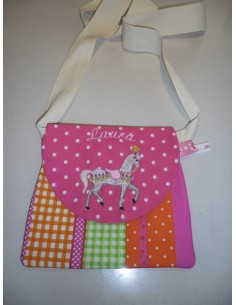 Motif de broderie machine besace enfant ITH