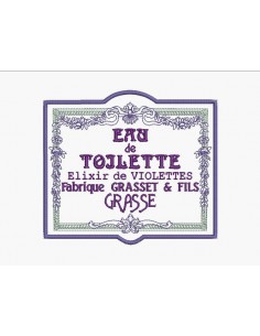 Instant download machine embroidery flowers frame advertising cologne