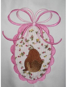 Cadre double noeud feston 13x18 cm 2 versions