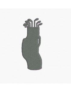 Instant download machine embroidery girl doing cutting