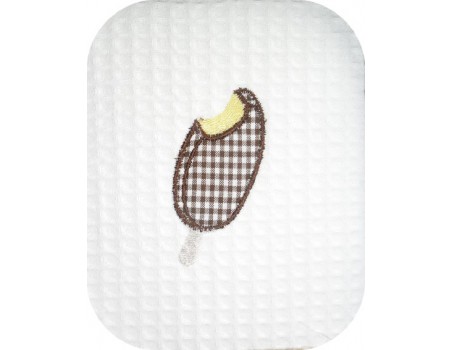 Instant download machine embroidery magnum ice cream