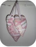 Motif de broderie machine coeur dentelle ITH