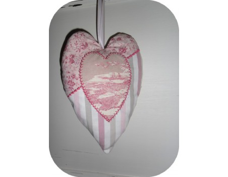 Instant download machine embroidery ith heart