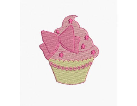 Instant download machine embroidery magnum ice cream