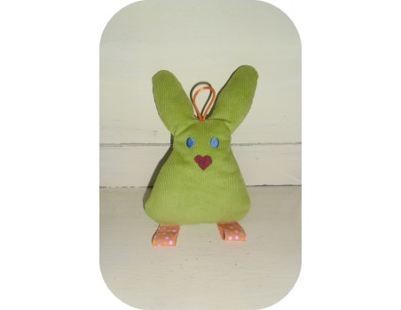 Instant download machine embroidery ith rabbit