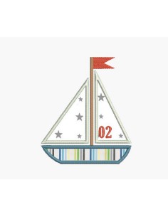 Instant download machine embroidery girl doing cutting