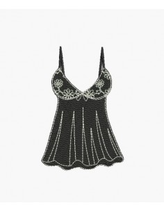 Motif de broderie machine nuisette