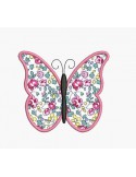 Motif de broderie machine papillons 3D