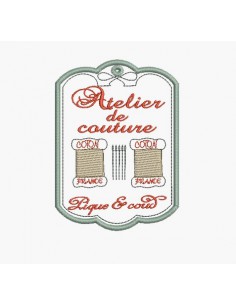 Instant download machine embroidery girl doing cutting