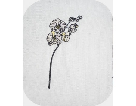 Instant download machine embroidery flower cotton