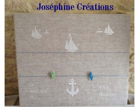 Instant download machine embroidery sailboat with a seagull