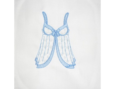 Instant download machine embroidery babydoll lace flower