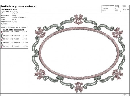 Instant download machine embroidery design applique rectangular frame