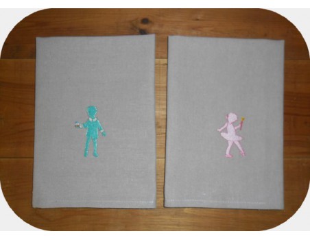 Instant download machine embroidery design little dancer