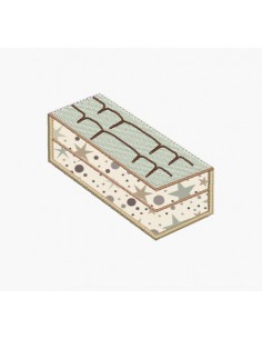 Instant download machine embroidery design applique millefeuille cake