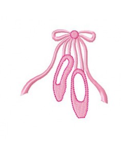 Chausson de danse appliqué 3 formats