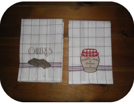 Motif de broderie machine gaufres