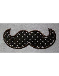 Moustache 3 styles 10x10 cm