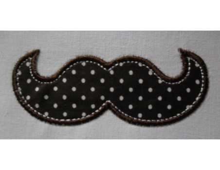 Moustache 3 styles 10x10 cm