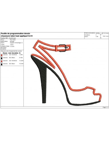 chaussure talon haut