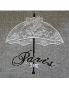 Ombrelle appliqué 2 tailles