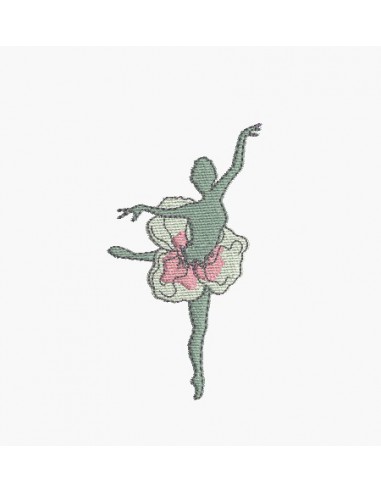 Instant download machine embroidery design poppy dancer