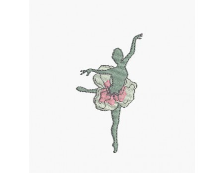 Instant download machine embroidery design poppy dancer