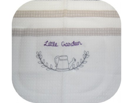 Instant download machine embroidery  design sprig of lavender