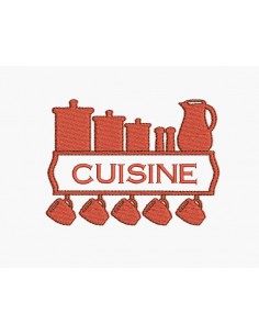 Instant download machine embroidery girl doing cutting