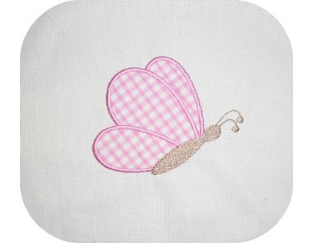 Instant download machine embroidery design  butterfly