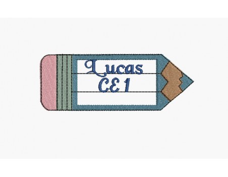 Instant download machine embroidery design pen customizable